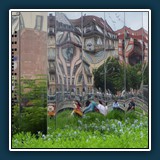 Hans Bluembott - Tanzende Häuser in Straßburg I