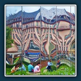 Hans Bluembott - Tanzende Häuser in Straßburg II