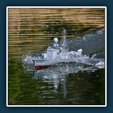 Anstett - Modellschiff auf Fahrt