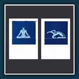 Ralf Schmitt Cyanotypien Skulpturaler Akt 2