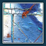 Roswitha Flury  Brüchiges Blau 1