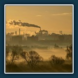 Walter Anstett - Industrie im Frühnebel