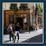 Jacques Messemer
  Paris Straßenszene Dialog