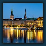 Thomas  Seethaler - Hamburg_Jungfernsteg 
  Panasonic DC-G9, OLYMPUS M.12-100mm F4.0 
  4 sec., f 10, ISO 100 -1,66 EV, Brennweite 34 mm (35 mm Äquivalent ~ 68 mm)