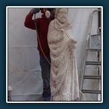 Erik Lüddecke - Steinmetz bei der Arbeit
  SONY NEX-7, ohne
  1/1600 sec.,  ISO 12800
  